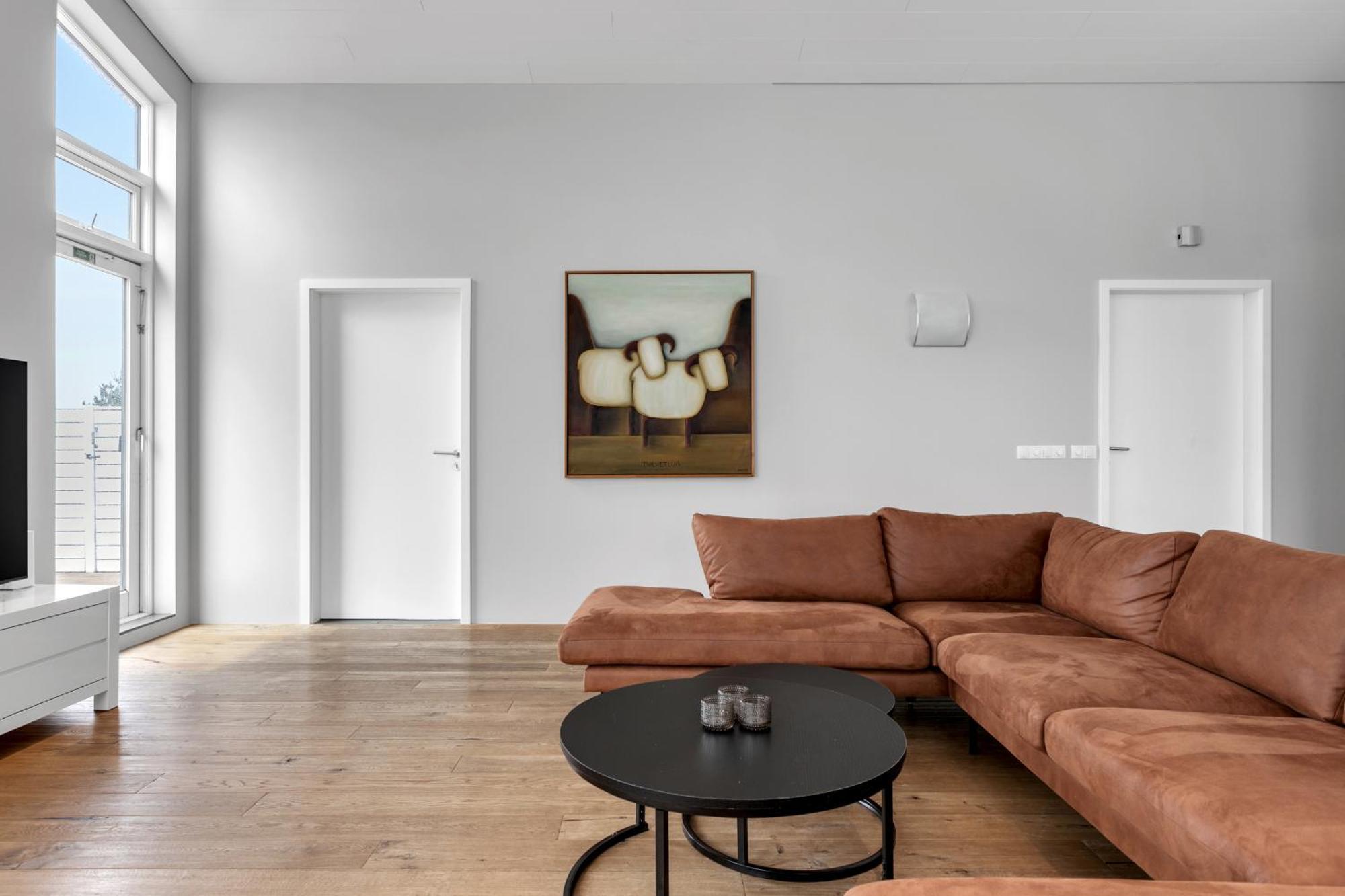 Luxury Villa With River View Laugaras Esterno foto