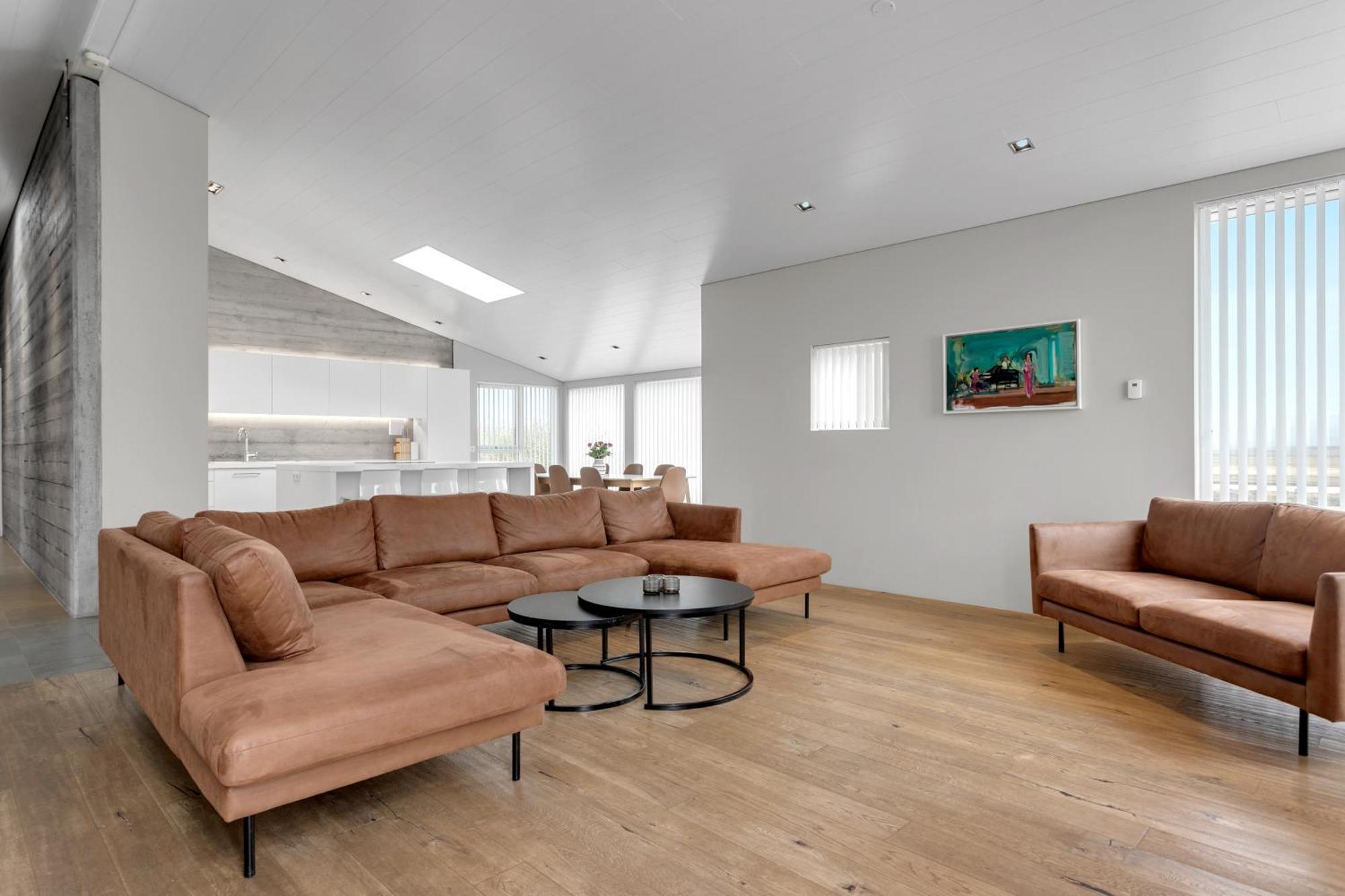 Luxury Villa With River View Laugaras Esterno foto